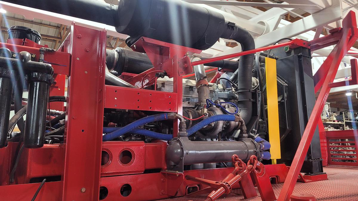 Refurbished Cameron 550 Workover Rig