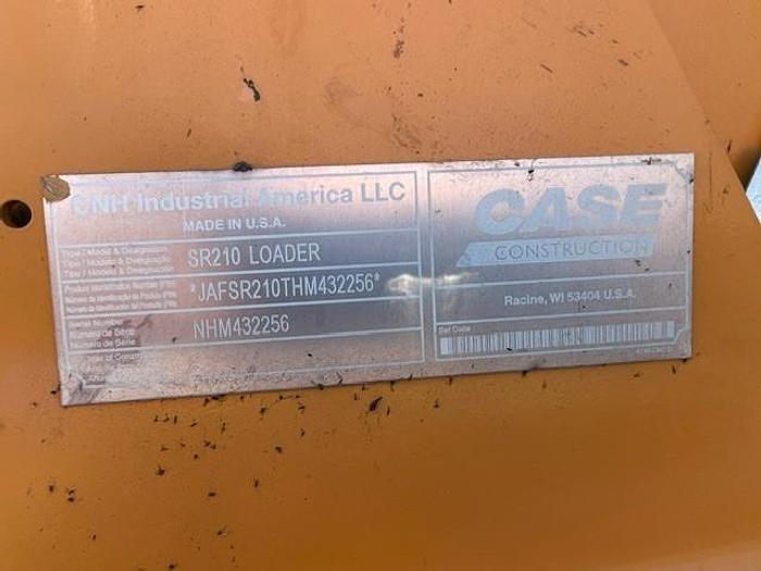 Used 2017 Case Sr210 Skid steer