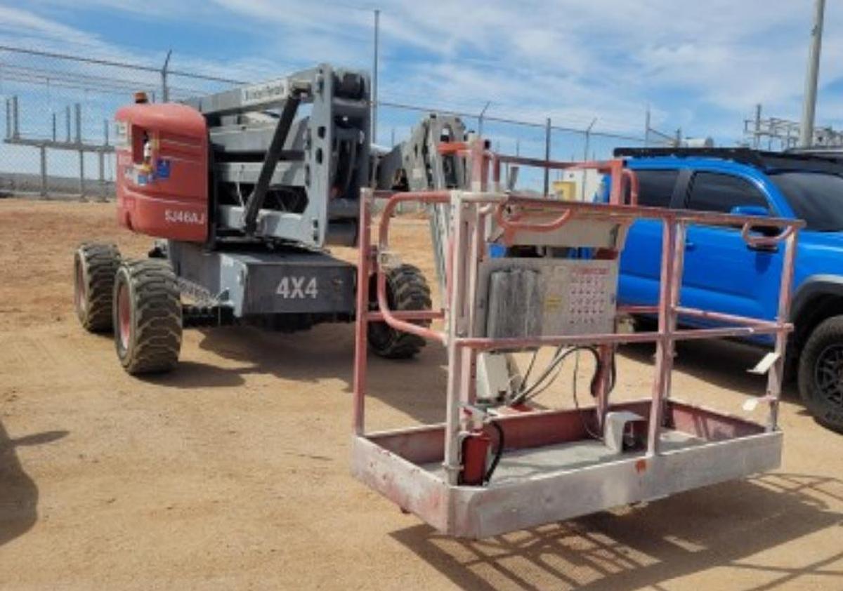 Used 2016 Skyjack SJ46AG Articulating Boom 