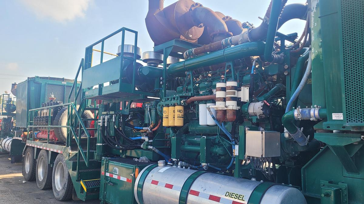 Used 2012 Caterpillar FMC 2500 Quintuplex Frac Pump