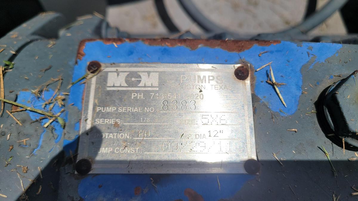 Used 2005 Gardner Denver PZ9 Mud Pump