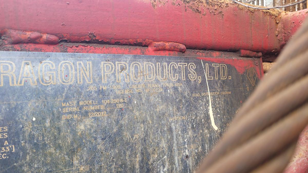 Used 2012 Cooper 550DD Workover Rig