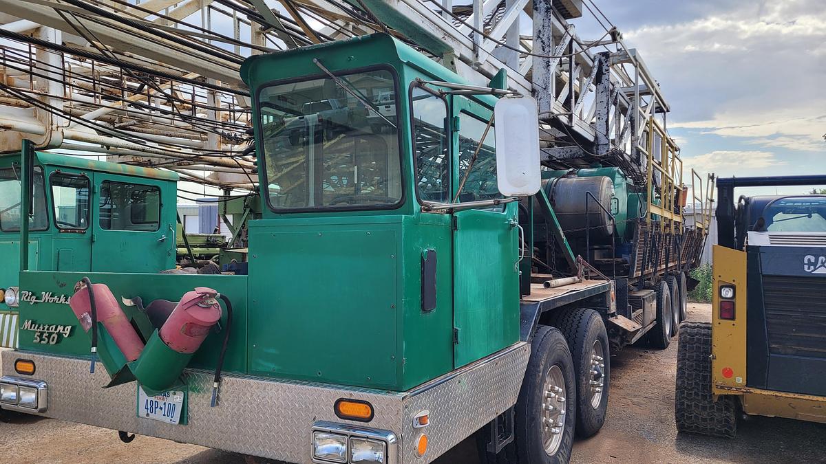 Used 2013 Rig Works Mustang 550 Workover Rig