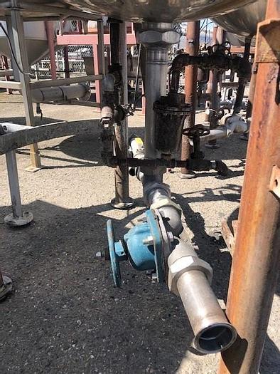 Used Hamilton 300 Gallon stainless steel jacketed mix kettle