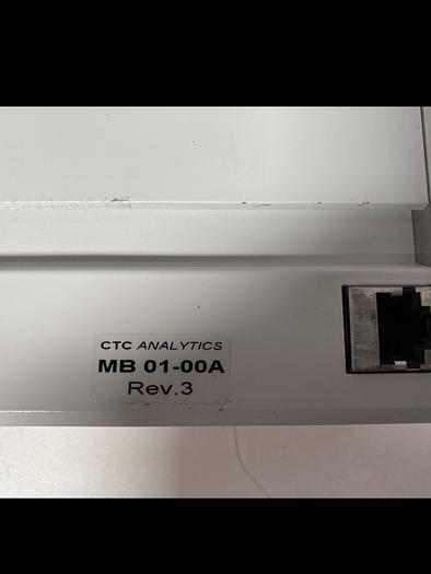 Used CTC Analytics  PAL System MB 01-00A Rev. 3 Controller