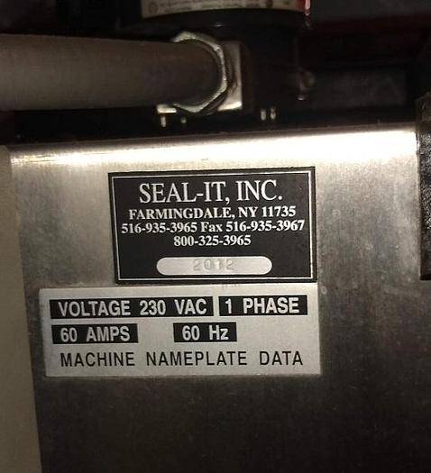 Used Seal - IT Inc neck band shrink tunnel