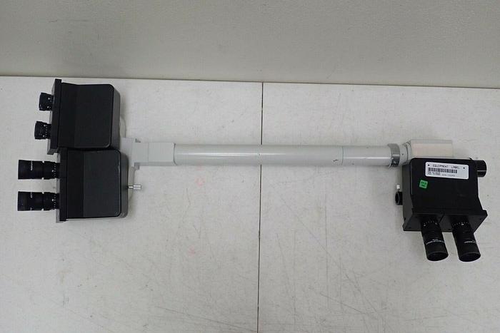 Used Leitz Wetzlar MD5 w/ (3) 512 821/20 Heads, (4) Periplan 519-748 10X/18 Eyepieces