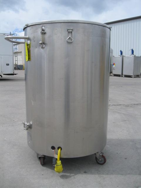 Usado 130 GALLON KETTLE TANK.  INDX INDUSTRIES INC MODEL 950-607