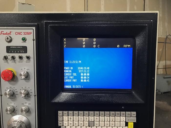 Used 1998 FADAL VMC 5020A CNC VMC - Video