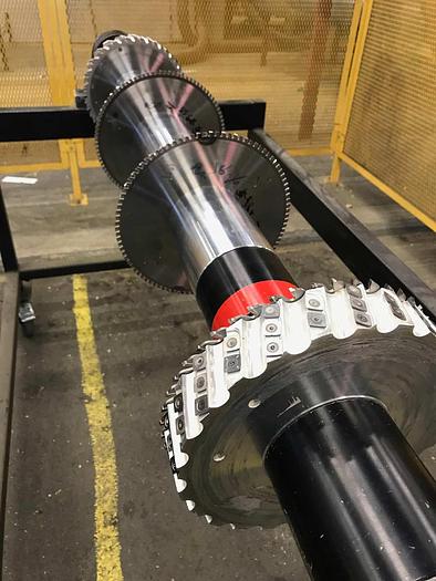 Used Globe Trim saw( equalizer saw ) for plywood