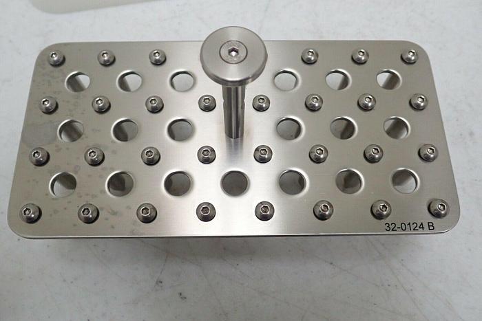 Used Marked 32-0135 D Vacuum Manifold Base, 32-0102 D Top & 32-0124 B Binding Plate