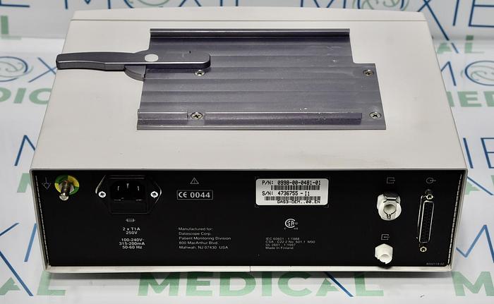 Used Mindray Datascope Gas Module SE Reference 0998-00-0481-01