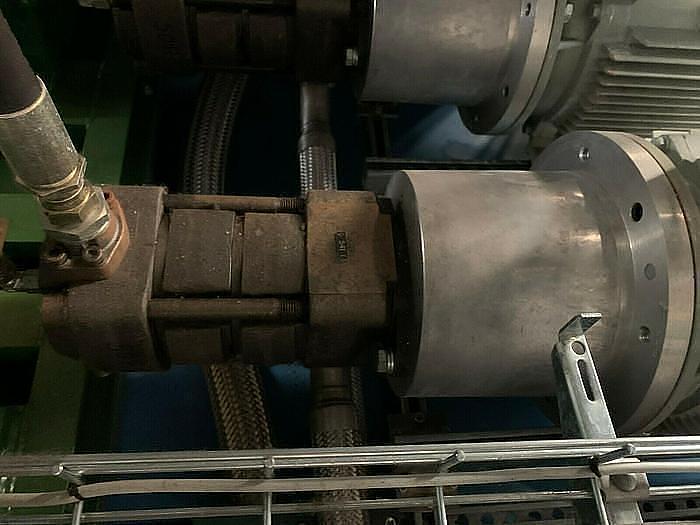 Used Bucher Hydraulics QXV63-125R mit motor Lenze DERA 180-12A , 22,2 KW