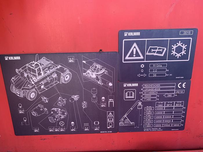 Gebraucht 2015 KALMAR DRG450