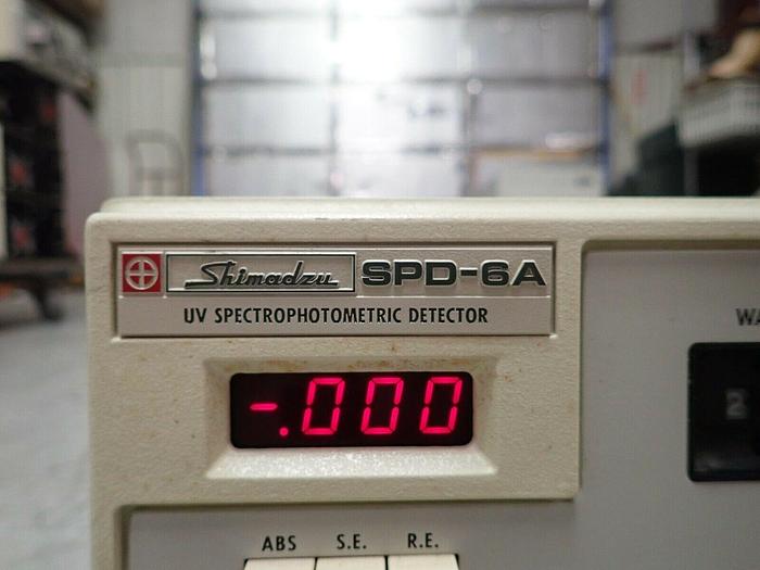 Used Shimadzu SPD-6A SPD6A UV Spectrophotometric Detector