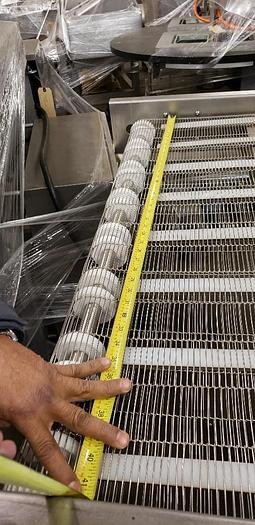 Used Washer, Belt, 42" x 100", Stainless Steel, Innotech, 2-Zone #5861449