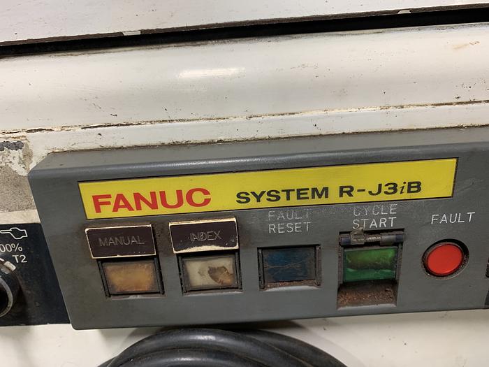 Used FANUC M6iB 6 AXIS CNC ROBOT WITH RJ3iB CONTROLLER