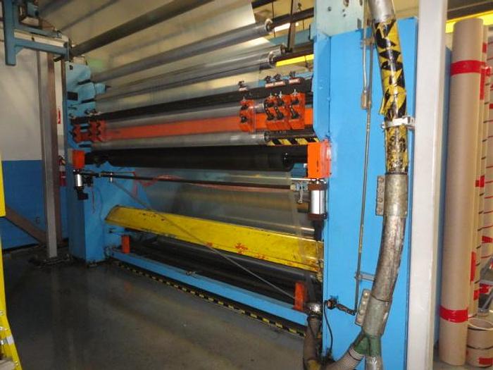Used Brampton Engineering 6" monolayer Blown Film liine for Sale at