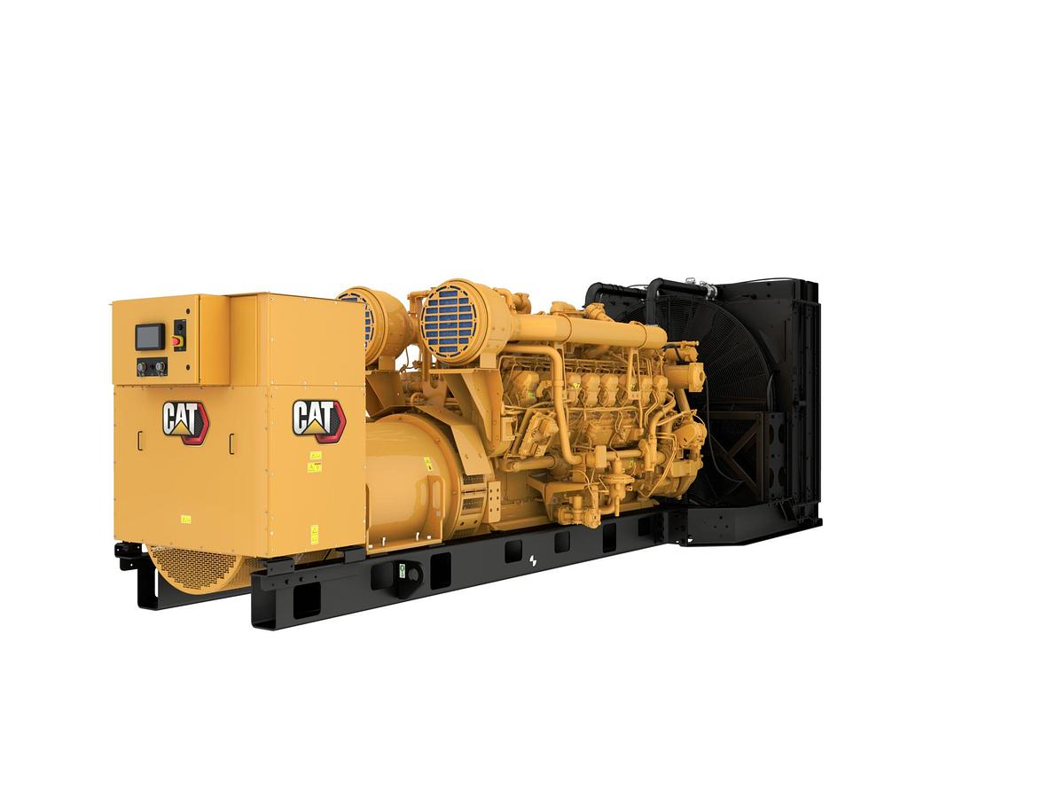 Used Caterpillar 3516B 2000 kW 480V Diesel Generator Set