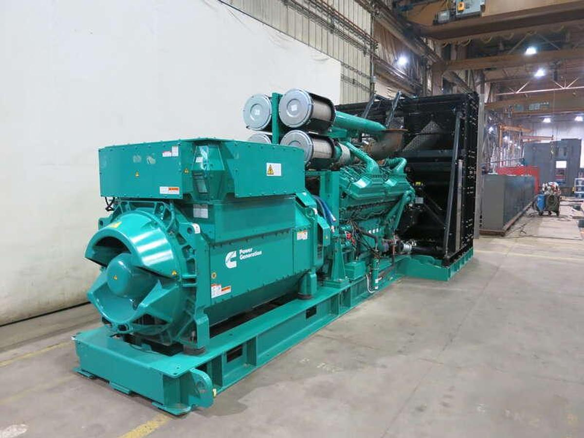 New Cummins DQKAN 2500 kW Diesel Generator Set | EPA Tier 2