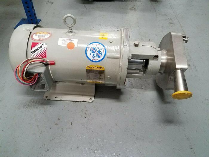 Used Fristam 7-1/2 HP Liquid Pump Model #FPX722001747 Stainless Steel Dairy Medical