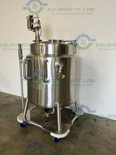 Used 2016 DCI 400 L Stainless Steel Jacketed Reactor Mixing Tank w/ PharMix Agitator