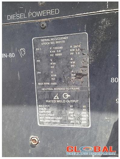 Used Item 0821 : Miller Big Blue 401 DX Welding Machine
