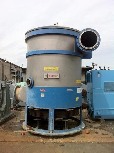 Used FIBERPREP MDL SPH 1500 PRESSURE SCREEN T316 S/S .008" HOLES