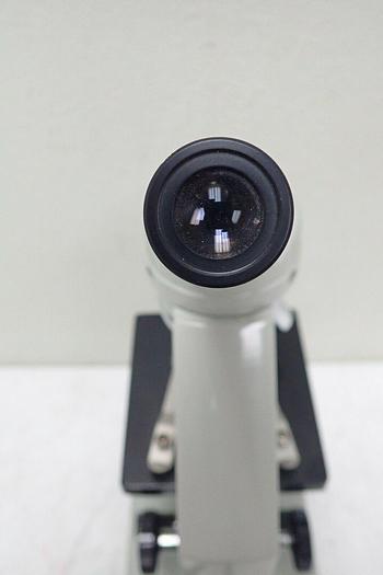 Used L & M Microscope Co. 903-217-2780 Student Compound Microscope w/ 3 Objectives