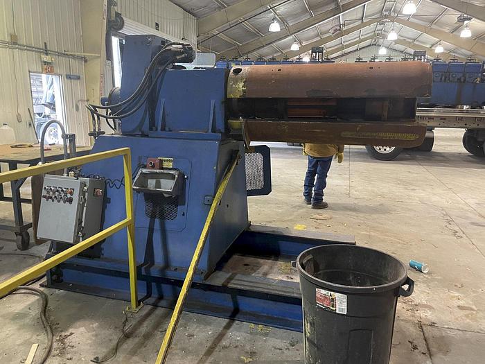 Used Bradbury "DOUBLE HIGH" & RAFTED ROLLFORMING LINE for AG Panel