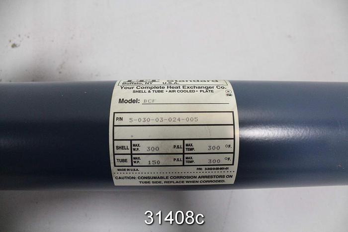 Unused ITT Standard BCF Shell And Tube Exchanger #31408