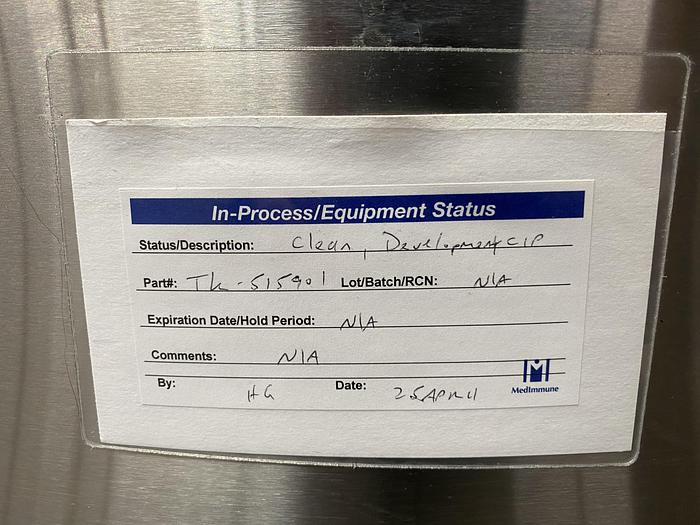 Used ABEC Stainless Technology CV-24300-1 300 Liter Jacketed Cryo Vessel -112° F to 280° F