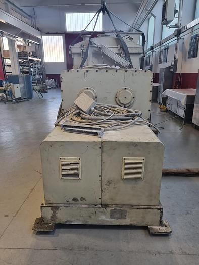 Used 700 LITER (WORKING) BATTAGGION KNEAKER EXTRUDER - T-316 S/S - JACKETED