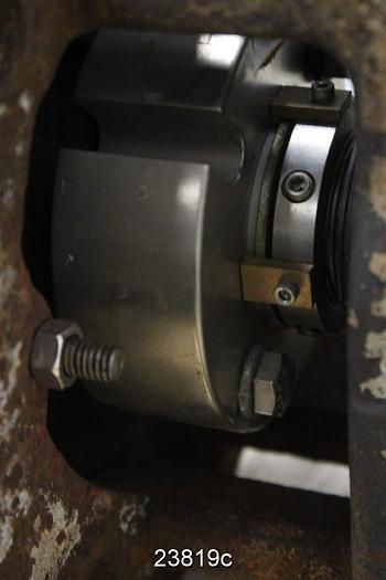 Used Goulds 3196 Power End, 6" Frame Adapter, 5-Vane Impeller, 5" Impeller Diameter, Ductile Iron Impeller, Ductile Iron Stuffing Box, Mechanical Seal #23819