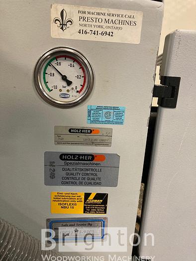 Used 2002 Holzher 7120 Eco-Master used Pod/Rail CNC