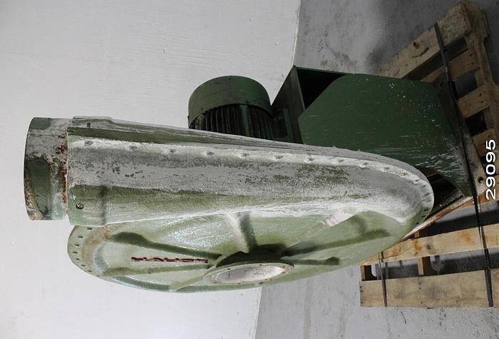 Used Hauck TBA36-25-T-3 Blower, With Westinghouse AC Motor #29095