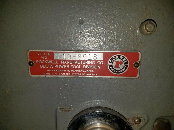 Used Rockwell 1/2 HP Drill Press Floor Model Heavy Duty Made in USA