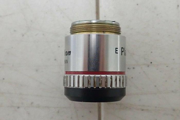 Used Nikon E Plan 4/0.1 160/- Microscope Objective