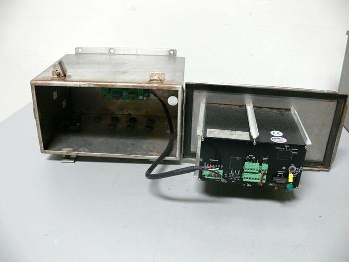 For parts or not working Vishay BLH LCp-100 Expert Series Weight Processor In Stainless Steel Enclosure