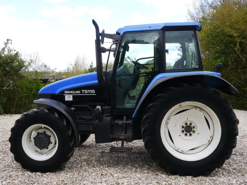 Used New Holland TS115 4wd Tractor