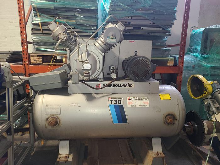 Used Ingersoll Rand T30 10 HP Air Compressor