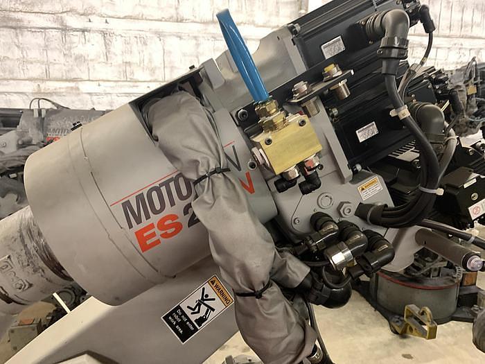 Used MOTOMAN ES200N 6 AXIS 200KG X 2,651MM HIGH REACH ROBOTS (40) AVAILABLE NX-100 CONTROLLERS