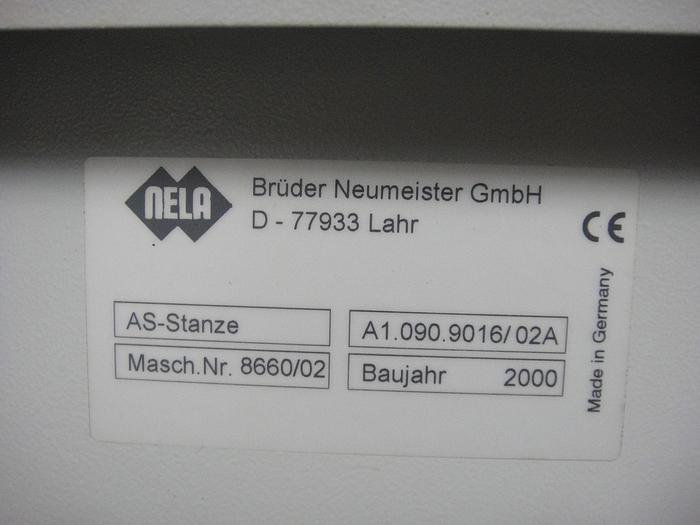 Used 2000 Heidelberg Plate Punch 2000