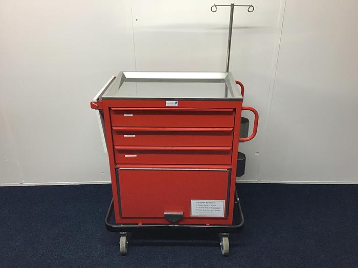 Used Bristol Maid Resuscitation trolley