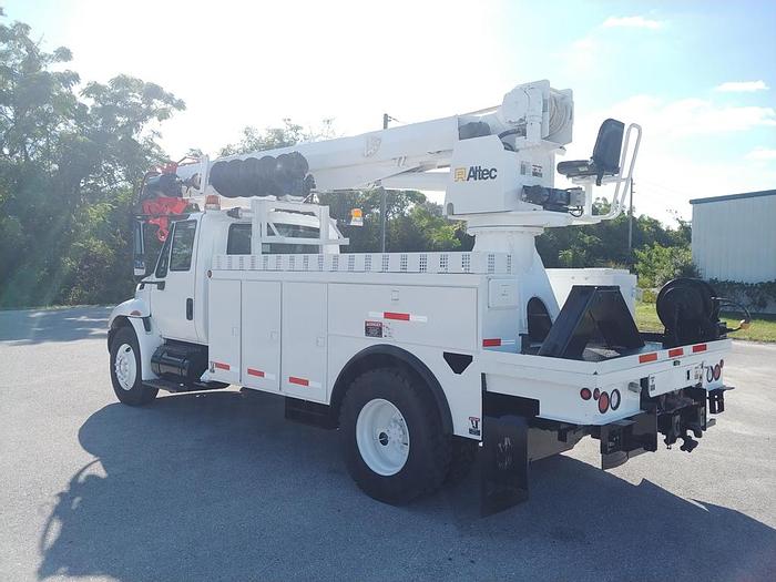Used Altec DM47-TR Digger Derrick on 2007 International 4300 Utility Truck - 80412