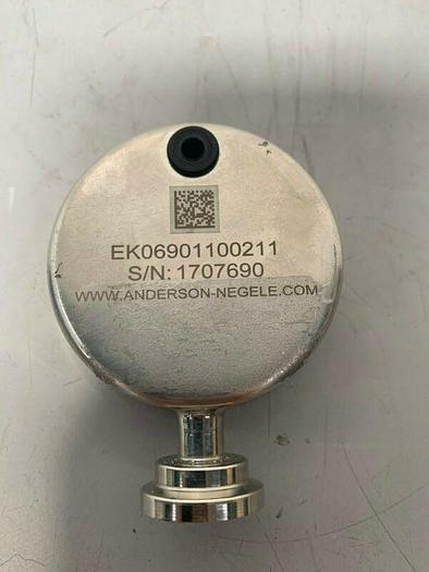 Used Anderson-Negele EK06901100211 Pharmaceutical Series Pressure Gauge 0-60 PSI