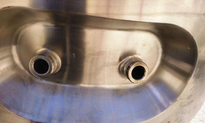Used Reactor, 158 Gallon, 316L S/st, Jkt, 50 PSI, Precision A #S744211