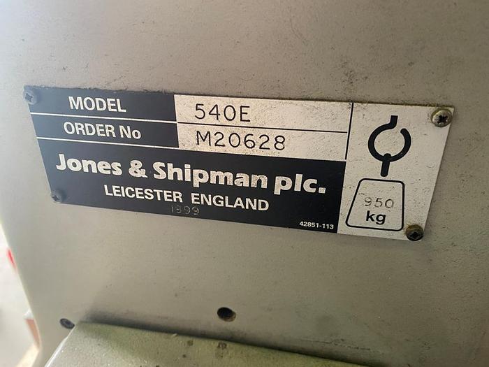Used 1999 Jones & Shipman 540E Surface Grinder