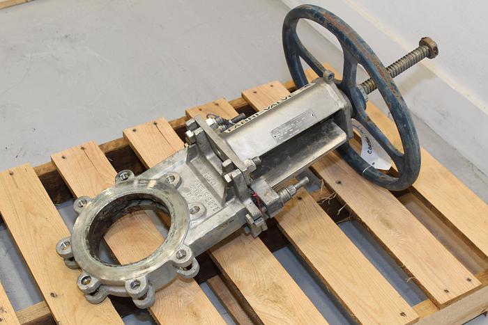 Used Fabri-Valve 6" Hand Operated Knife Gate Valve #43983