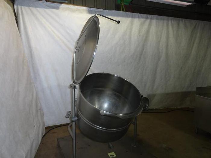 Used Cleveland Range Tilting Steam Kettle; Md#KDL-80T